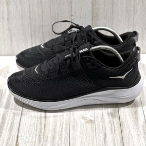 Hoka One One Hupana Flow Women’s Size 10 Black Running Shoes 1102891 BDSD